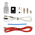 Miniatyrbild 1 av 5: Hotend Extruder Munstycksset för PRUSAi3 MK3 MK3S Fjärrextruderingshuvud