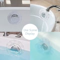 Miniatyrbillede 4 af 5: Silikone Badekar Sinkprop Gummibadekar Sink Aftapning Sugning Cu