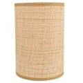 Miniatyrbillede 2 af 2: Rattan Vævet Lampeskærm Dekor Indendørs Lampeskærm E27/E14 Rattan Lampeskærm til Gulvlamper