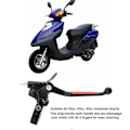 Miniatyrbilde 5 av 5: Motorsykkel Sykkel Langt Håndtak Clutch Bremsehendelgrep for 50CC 60CC 80CC