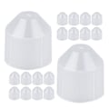 Miniatyrbilde 2 av 2: 100 stk. Lysbase Monteringserstatning E27 Lysholder Kopp Lampe Dekorasjon Finial Tilbehør