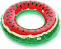 Uppblåsbar vattenmelon badring för barn, poolfloats cirkel för