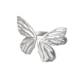 Miniatyrbillede 4 af 5: #Minimalistisk sommerfuglring, 2 stk. pigering, justerbar#