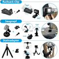 Miniatyrbild 4 av 6: #Tillbehör Gopro, Mjukt siffror actionkamera tillbehörssats för Gopro Hero 9#