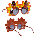 Miniatyrbilde 1 av 4: *3 stk Thanksgiving solbriller Tyrkia briller Kreative Thanksgi*