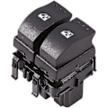 Miniatyrbilde 1 av 4: Elektrisk vindusbryter, bil elektrisk vinduskontrollbryter høyre side dobbel elektrisk vindusbryterknapp for Ren_au-lt Clio II B0, B1, B2, CB0, CB1,