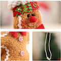 Miniatyrbild 5 av 5: *2 st Mini Pepparkaksgubbe Prydnader, Pepparkaka Jul*