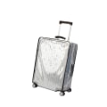 Miniatyrbillede 3 af 3: #Sort kant transparent vandtæt PVC kufferttæppe, 22 tommer#