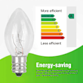 Pikkukuva 4 / 4: 10/20 kpl Vahalämmittimen lamput 15 W lämmitinvalo 110 V E12 lamput Scentsy-pistokkeeseen