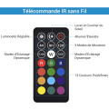 Pikkukuva 3 / 5: Akvaario LED-valaistus 18 cm kaukosäätimellä, RGB-monivärinen L
