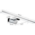 Miniatyrbillede 3 af 5: 5w Led Badeværelsesspejl Lys Ip44 Justerbar 180 Med Kontakt 40cm6000k