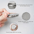 Miniatyrbillede 3 af 5: 30 stk. 53 mm runde ventilationsriste i rustfrit stål til luftstrømsdækning (30 stk.)