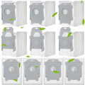 Miniatyrbilde 1 av 5: 10 Pakk Støvsugerposer for Irobot Roomba i7 i7+ i7 Plus S9 S9+ i3 i3+ i4 i4+ i6 i6+ i8 i8+ J7 J7+ E5 E6 E7 Erstatningspose for Irobot Roomba Alle