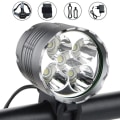Pikkukuva 5 / 5: Pyörävalot, 6000 lumenia 5 LED-pyörävaloa, vedenpitävä maastopyörä