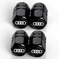Miniatyrbillede 2 af 4: #16 stk. Auto Ventilkapper, Metal Bilventilkapper med Logo Kompatibel