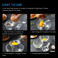 Miniatyrbilde 4 av 5: Eggeplommeseparator, Eggseparator i rustfritt stål, Eggvite Sep