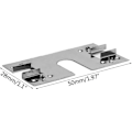 Miniatyrbild 2 av 5: Jordningsbricka/packning för solpaneler för solcellsanläggningar på tak/mark/biltak/system Solpanel Jordningsbricka Jordningsklämma Solpanelkabel -t