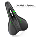 Pikkukuva 4 / 6: #Pyörän Satula Geeli Mukava Ergonomiset Vaellus Muistivaahto MTB Pyörä#