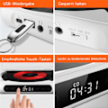 Pikkukuva 5 / 5: #Auton Bluetooth-yhteensopiva, tallennustoiminnolla varustettu kannettava CD-soitin (Mu#
