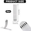 Miniatyrbillede 2 af 5: Billedophængningsstrips Heavy Duty, 20 stk. Billedophæng Vægbeslag Strips Kit, Ingen søm Kroge og løkker Tape Aftagelig, Klæbestrips til ophængning P