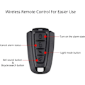 Miniatyrbillede 5 af 5: Cykel Baglygter, Smart Baglygte Alarm, USB Opladning Baglygter
