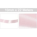 Pikkukuva 2 / 5: /#/Vaaleanpunainen satiininauha 10mm x 22m, satiininauha lahjapaketointiin/#/