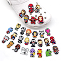 Miniatyrbillede 2 af 5: 30 stk. 3D Clog-sandaler Ornamenter, Sko Charms, Søde Sko Ornamenter