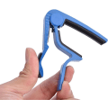 Miniatyrbilde 4 av 5: Akustisk gitar capo (blå), 8,3 * 8,8 cm bærbar raskt bytte, scr