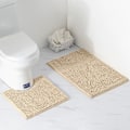 Pikkukuva 3 / 5: *2-osainen kylpymatto/wc-mattosetti, pehmeä, imukykyinen, paksu chenille ei*