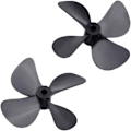 Miniatyrbilde 4 av 4: /#/Blader for RC-båt 55mm 4stk CW CCW 4-bladers plastpropell for RC-modellbåt/#/