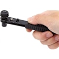 Miniatyrbilde 3 av 3: 1/4 tommes skralle sett fastnøkkel, Snap On stangsocket skrutrekker, skralle nøkkelhåndtak for sockets praktisk verktøy