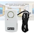 Miniatyrbillede 4 af 5: (Hvid) Strømsvigt Alarm - 120dB LED Indikator Sirene Alarm Pow