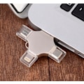 Miniatyrbillede 5 af 5: *4 i 1 Metal Cross Mobiltelefon USB Flashdrev Egnet til Appl*