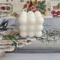 Miniatyrbilde 5 av 5: #Boblelys - Kube Soyvokslys, Hjemmedekorlys, Duftende#