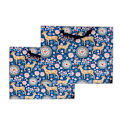 Miniatyrbillede 1 af 5: #Julehjorte-totebag gavepose, lodret version 20*10*28cm#