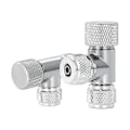 Miniatyrbillede 1 af 5: 2 stk. Akvarie CO2 Boble Regulator Diffuser Nål Regulator Enkelt Hoved Dobbelt Hoved til Fisketanke CO2 Bobletæller Boble Regulator