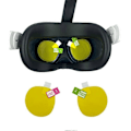 Miniatyrbilde 2 av 5: 4 stk. VR-linsebeskytter TPU Anti-ripe VR-skjermbeskytter Erstatning for Oculus Quest 2