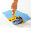Miniatyrbilde 5 av 5: Clean Cut Paint Edger Roller Brush, Multifunksjonell Avtakbar Rengjøringsbørste Sikre Verktøy For Vegg Tak 1 Sett Langt Håndtak