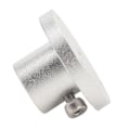Miniatyrbild 5 av 5: 4mm Flänskoppling Koppling Aluminiumlegering Styv Guide Modell Koppling Tillbehör Axelaxelförband för Mecanum Hjul 60mm