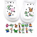 Pikkukuva 3 / 5: #20kpl Piirretty DIY Söpö Buzz Lightyear Crocs PVC Kenkätarvikkeet#