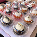 Miniatyrbillede 5 af 5: 100 Pakke Cupcakeæsker Cupcakebeholdere Individuelle, Klar Plas