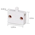 Pikkukuva 3 / 5: 6 kpl Oven LED-kytkin kaapin valolle, normaalisti suljettu sähköinen kaappivalokytkin, kaapin ruokakomeron kaappiin