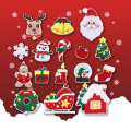Miniatyrbillede 1 af 5: #Sæt af 16 Computerbroderede Julepynt Broderi Kl#