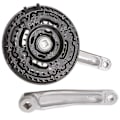 Pikkukuva 4 / 5: Fc-m171 6/7/8s Shimano Maastopyörän Kampisarja Ketjupyörä 6 7 8 Vaihdetta 170 24-34-42T B OEM