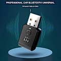 Pikkukuva 2 / 5: FM Lähetin Autoon Langaton Bluetooth 5.0 Radio Autosarja Handsfree Audioadapteri Ei Viivettä Ei Melua A