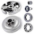 Miniatyrbilde 2 av 5: 3/8-tommers Clutch Trommel Felg Tannhjul Gir Bur Lager Kit For 365 371 372 372xp 362 Motorsag Deler