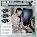 Miniatyrbilde 2 av 5: 16 stk. Erstatningsgummi for Airfryer Grill Airfryer Deler Ripefrie Beskyttelsesdeksler Kjøkken C
