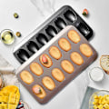 Miniatyrbillede 4 af 5: Non-stick belægning 12-delt muslingeskalskageform, 2-delt sæt husholdningsbageforme til snacks