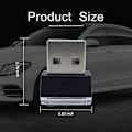 Miniatyrbild 2 av 5: 7 st USB-LED Billampor för Inre Atmosfär, Nattbelysning