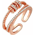 Miniatyrbillede 2 af 4: Til Min Datter - Fidget Ring Anti-Angst Ring Med Perler Spinner F